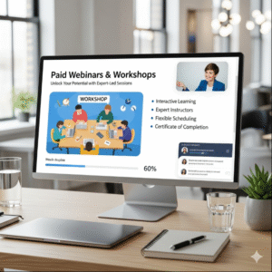Paid Webinars & Workshops
